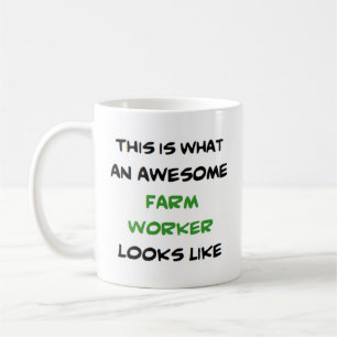 Caneca De Café trabalhador de fazenda incrível