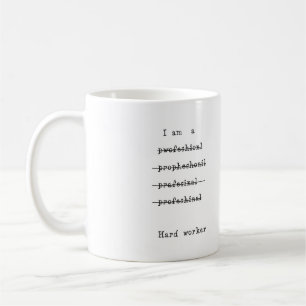 Caneca De Café Trabalhador duro