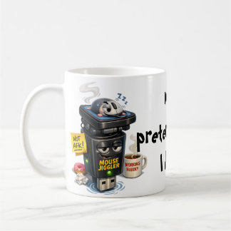 Caneca De Café Trabalhe de Casa - Mexedor de Rato