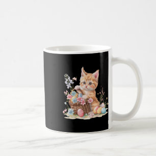 Caneca De Café Trabalho de arte de Ovos de Gatinho Páscoa