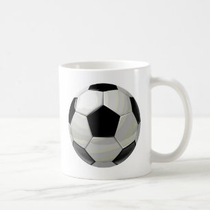 Caneca De Café Trabalho de arte único do futebol