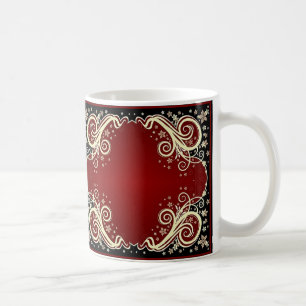Caneca De Café Trabalho de Entalhe Estilos Clássicos