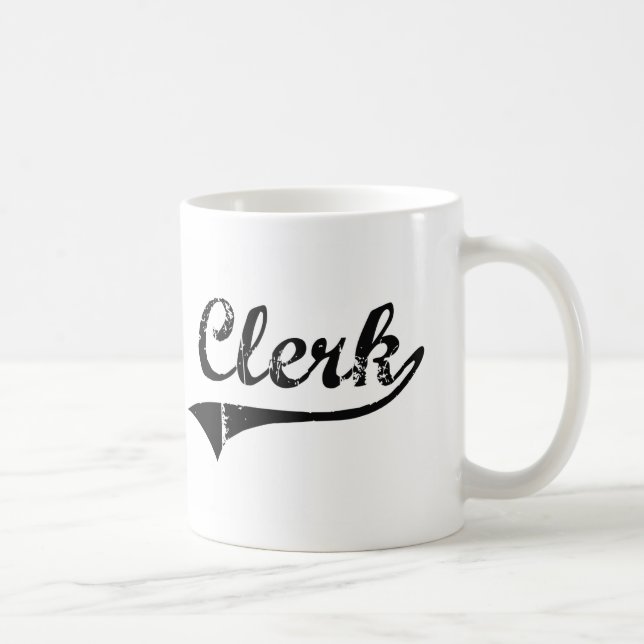 Caneca De Café Trabalho do profissional do caixeiro (Direita)