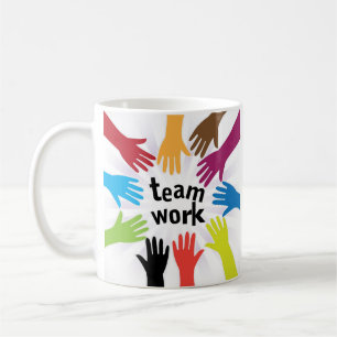Caneca De Café Trabalho em equipe