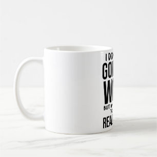Caneca De Café Trabalho Humor - Trabalhar é uma droga