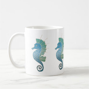 Caneca De Café Trabalhos de arte lunáticos e adoráveis do caval