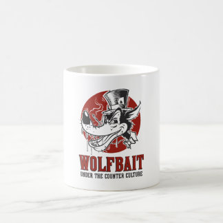 Caneca De Café Trabalhos de arte Rockabilly/Psychobilly Wolfbait