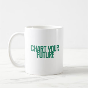 Caneca De Café Trace Seu Futuro Visão Estratégica Orientada por