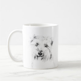 Caneca De Café Traço do Cachorro