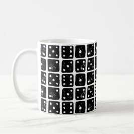 Caneca De Café Traço preto e branco 1-6 Linocuto russo