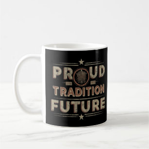 Caneca De Café Tradição Ortostada e Futuro Trending camisetas uni