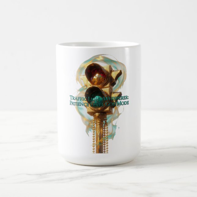 Caneca De Café Traffic Light Whisperer T Shirt (Centro)