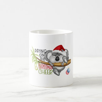 Caneca De Café Tragam a alegria de Natal koala