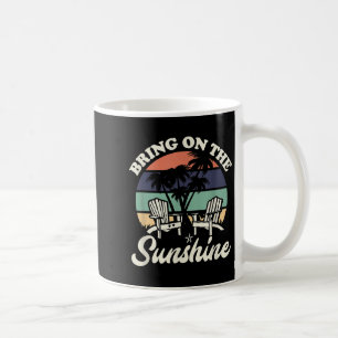 Caneca De Café Tragam O Sol Engraçado Praia, Socorro De Citação