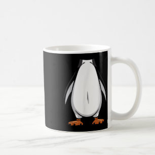 Caneca De Café Traje de Halloween de pinguim Engraçado Simples Fi