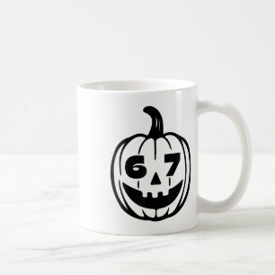 Caneca De Café Traje de Halloween Seis Sete para Alunos Professor