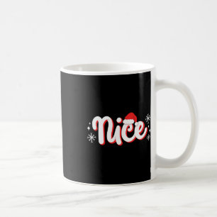 Caneca De Café Traje De Natal De Casal Combinando Malvado Ou Bonz