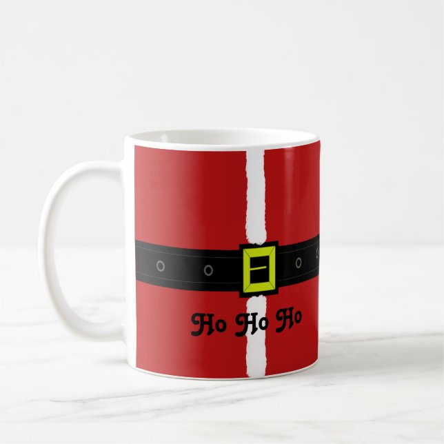 Caneca De Café Traje de Papai Noel (Esquerda)