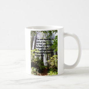 Caneca De Café Trajeto do salmo da vida