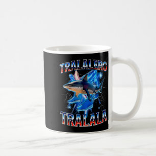 Caneca De Café Tralalalero Tralala Bootleg Brainrot Italiano
