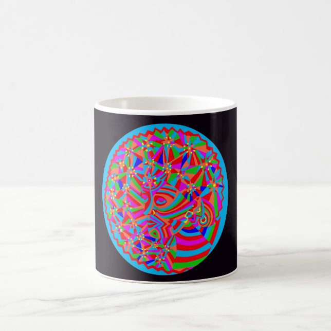 Caneca De Café Trança Mágica (Centro)