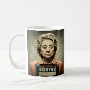 Caneca De Café Tranque-A! - Hillary Clinton