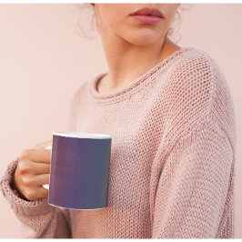 Caneca De Café Tranquilidade Plum - Mug De Gradiente De Chá De Ch