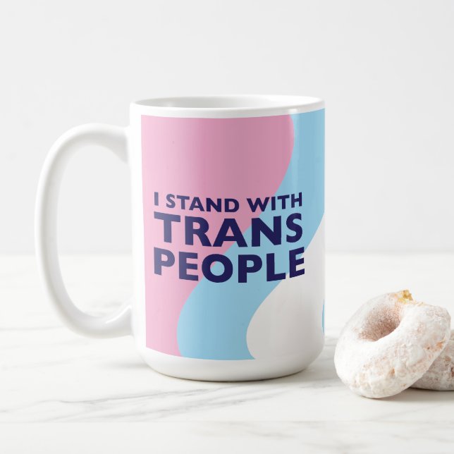 Caneca De Café Trans Support 15 oz Mug (Com Donut)
