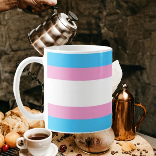 Caneca De Café Transcender com Orgulho (Criador carregado)