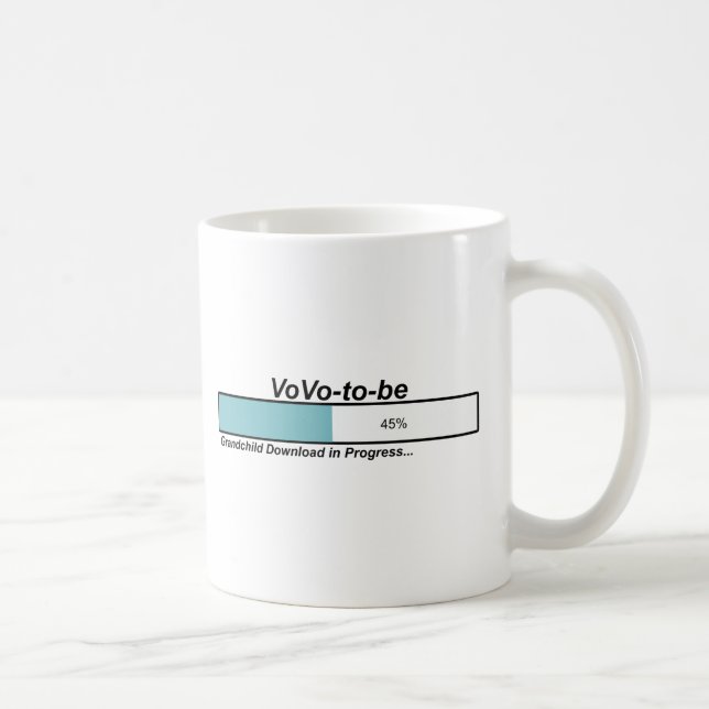 Caneca De Café Transferência VoVo a ser (Direita)