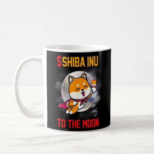 Caneca De Café Transferir O Comprar Para A Moeda Da Moeda Da Lua  (Esquerda)