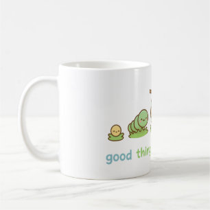 Caneca De Café 🌸 Transformação da Borboleta Kawaii - Boas Coisas