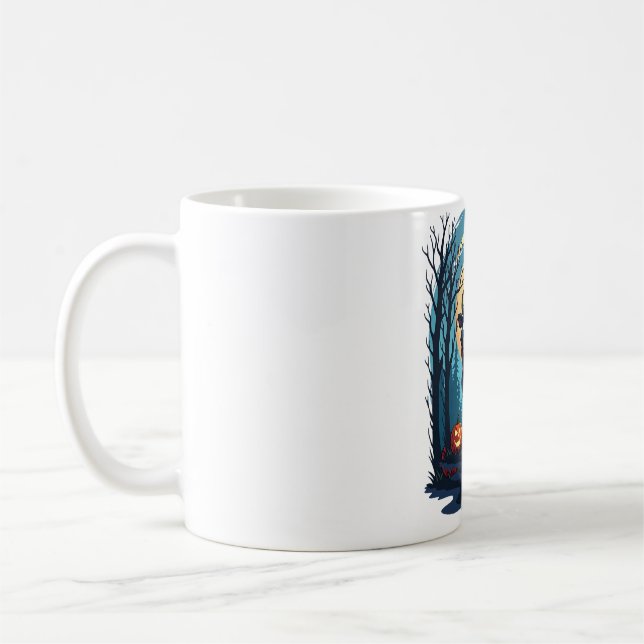 Caneca De Café Transformação em Lobisomem de Vaca (Esquerda)