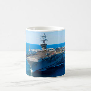 Caneca De Café TRANSPORTADORA AERONÁUTICA DOS EUA - CVN-69 Mug