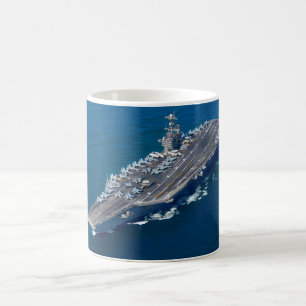 Caneca De Café TRANSPORTADORA AERONÁUTICA DOS EUA - CVN-74 Mug