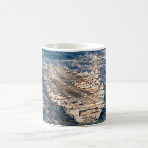 Caneca De Café TRANSPORTADORA AERONÁUTICA DOS EUA - CVN-77 Mug