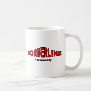 Caneca De Café Transtorno de personalidade da fronteira