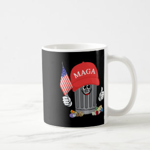 Caneca De Café Trapézio de lixo O lixo pode cartografar Fu