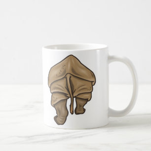 Caneca De Café traseiro de rinoceronte