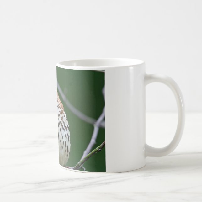 Caneca De Café Traseiro Marrom com Roupa de Presente do Dia (Direita)