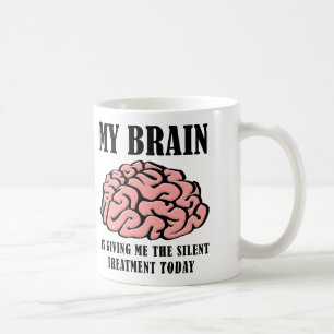 Caneca De Café Tratamento Silencioso Cerebral