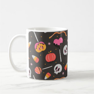 Caneca De Café Tratamentos de Halloween