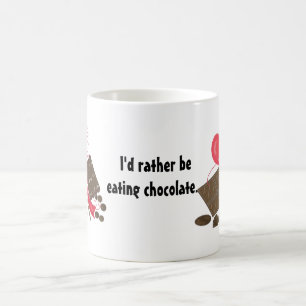 Caneca De Café Tratamentos Decadentes de Chocolate
