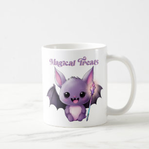 Caneca De Café Tratamentos mágicos com morcegos