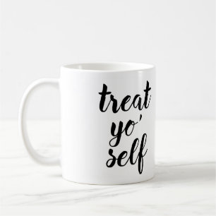 Caneca De Café Trate Yo' Self