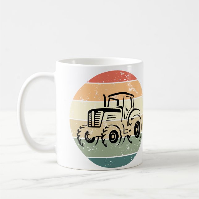 Caneca De Café Trator (Esquerda)