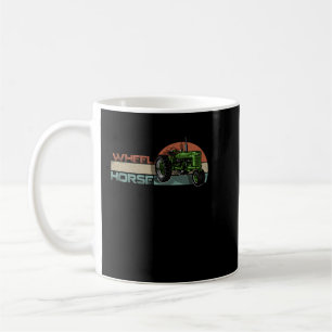 Caneca De Café Trator de Jardim de Rodas
