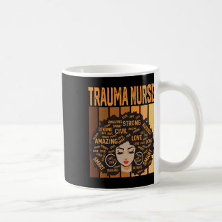 Caneca De Café Trauma Nurse Powerful Black History Month Black Pr