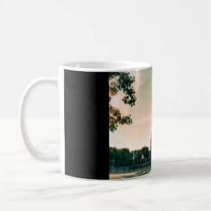 Caneca De Café Travesseiro decorativo da torre Eiffel