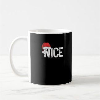 Caneca De Café Travesso ou Bonzinho Correspondência Natal Design